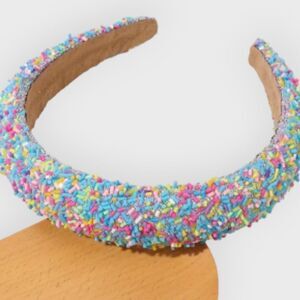 New BLUE SPRINKLES TRENDING HEADBAND
